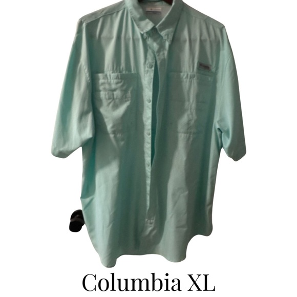 Columbia Other - 🚹 Men's PFG Low Drag Offshore™ Short Sleeve Shirt - Tall‎ - NWOT XL